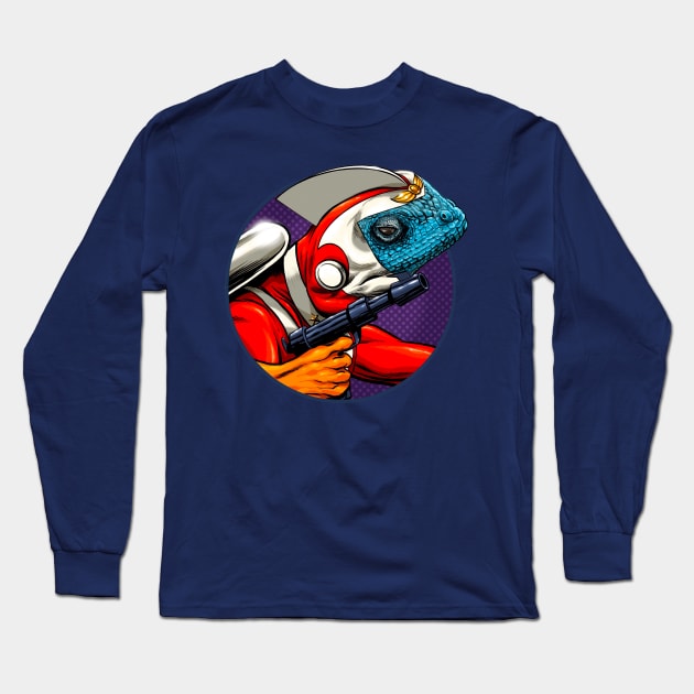 Agam Strange Long Sleeve T-Shirt by ThirteenthFloor